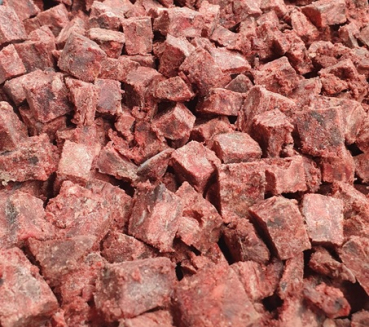 Preview: Hirsch Innereien Mix gehackt lose in Stücken 500g